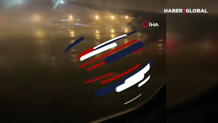 Yolcular korkudan çığlık çığlığa bağırdı: ABD’de bir uçak, fırtına nedeniyle sert iniş yaptı
