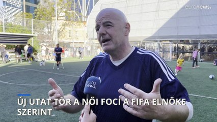 Olyan népszerűvé válhat a női foci, mint a férfi labdarúgás a FIFA elnöke szerint