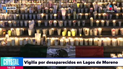 Download Video: Realizan vigilia por los jóvenes desaparecidos en Lagos de Moreno