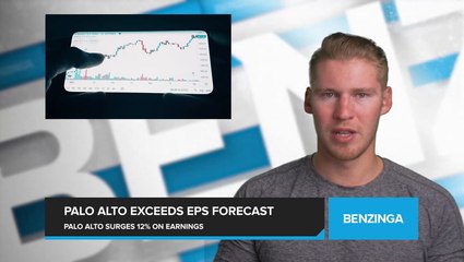 Palo Alto Surges 12% on Earnings