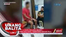 Binatilyo, sinita dahil walang helmet; motorsiklong dala niya, nabistong nakaw pala| UB