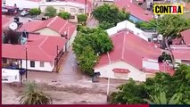 Santa Rosalía, recién nombrado Pueblo Mágico, sufre graves afectaciones por el Huracán Hillary