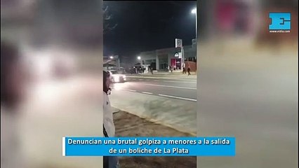 Denuncian una brutal golpiza a menores en un boliche de La Plata