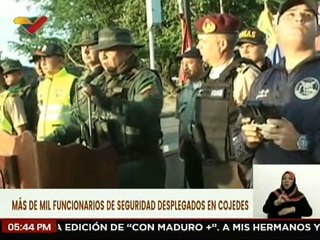 Cojedes | Más de mil funcionarios fueron desplegados para resguardar a los ciudadanos de la entidad