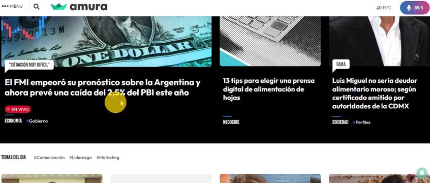 Live Blog Posting - Cómo utilizarlo en Amura CMS