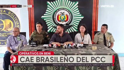 Brasileño aprehendido en operativo antidrogas en Beni cuenta con varios antecedentes