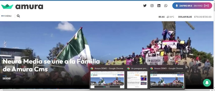 Cómo enviar Push Notifications con Amura CMS - Vídeo Dailymotion
