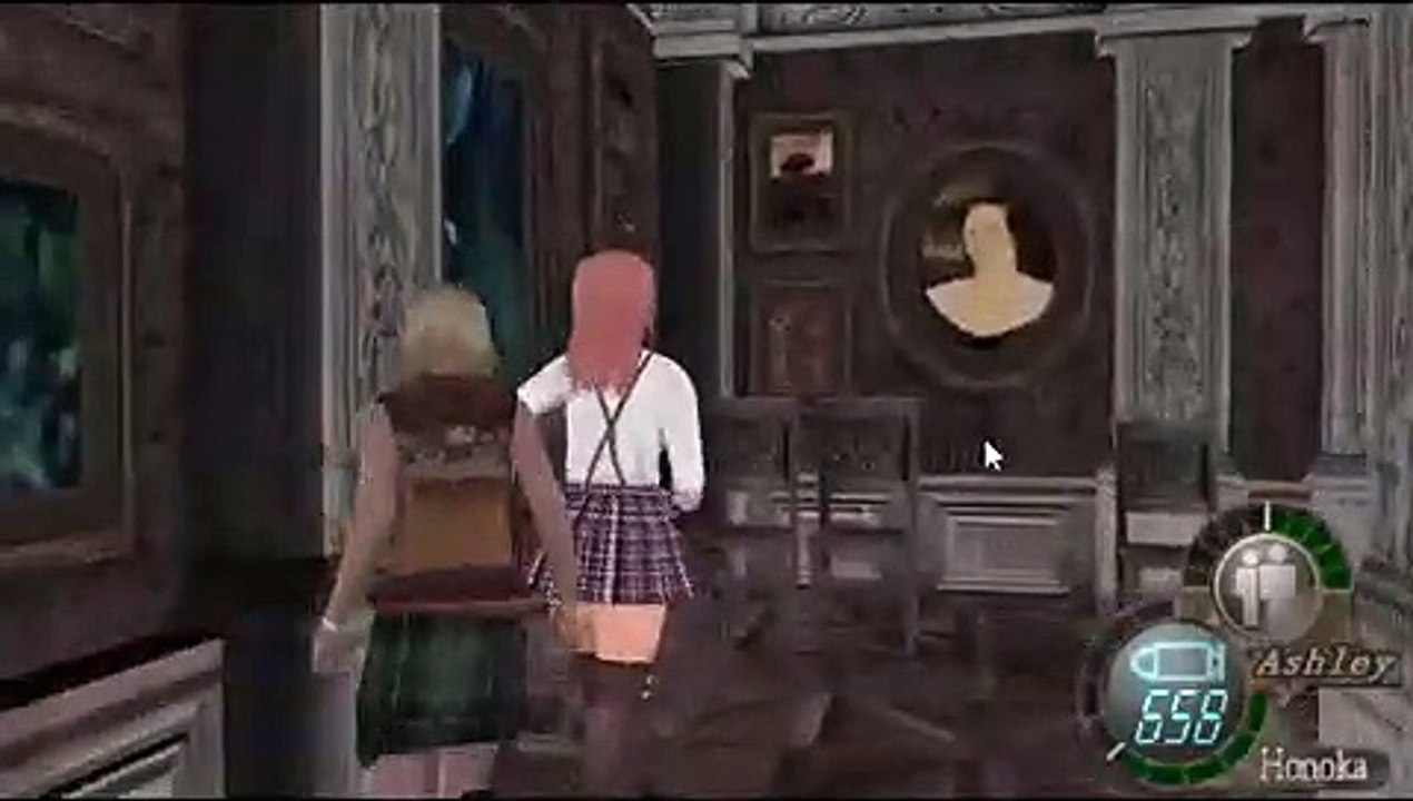Resident Evil Honoka Mod Pembantaian Zombie bersenta Sabit