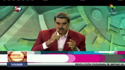 "Los sectores de extrema derecha quieren llevar al país otra vez a la división y al odio"