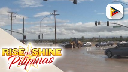 Southern California, sinalanta ng baha dahil sa Hurricane Hilary