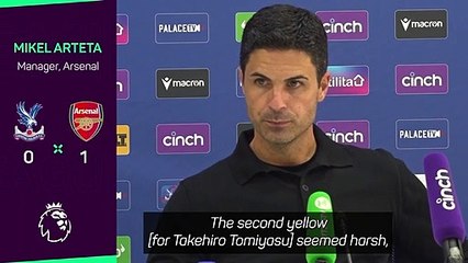 Arteta remains tight-lipped on 'obvious' Tomiyasu dismissal