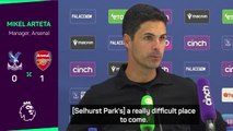 Arteta 'loved' 10-men Arsenal battle past Palace