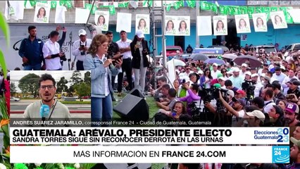 Informe desde Ciudad de Guatemala: Sandra Torres sigue sin reconocer derrota en las urnas
