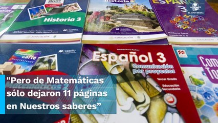 Uno de los nuevos libros de texto gratuitos trae 31 páginas vacías