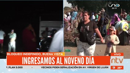 Transportistas perjudicados por bloqueo de carretera en Buena Vista