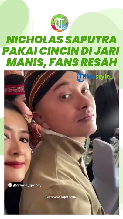MERESAHKAN Gantengnya Nicholas Saputra Pakai Beskap, Cincin Tersemat di Jari Manis, Fans Ketar-ketir