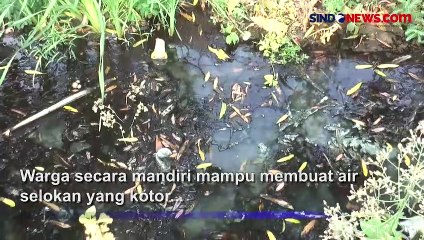 Kemarau Panjang, Warga Surabaya Mampu Olah Air Selokan Jadi Air Bersih Bebas Bakteri