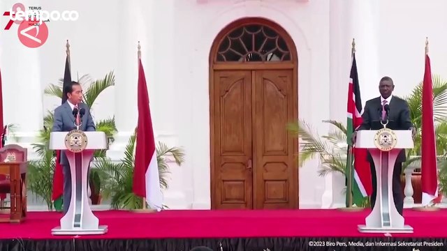 Ini Sejumlah Kerja Sama yang Dibahas Presiden Jokowi dengan Presiden Kenya