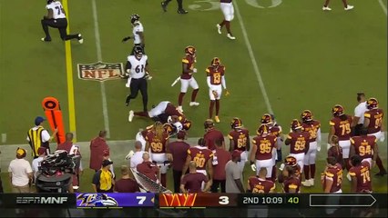 Washington Commanders vs. Baltimore Ravens Full Highlights 2nd QTR _ Preseason Week 2_ 2023