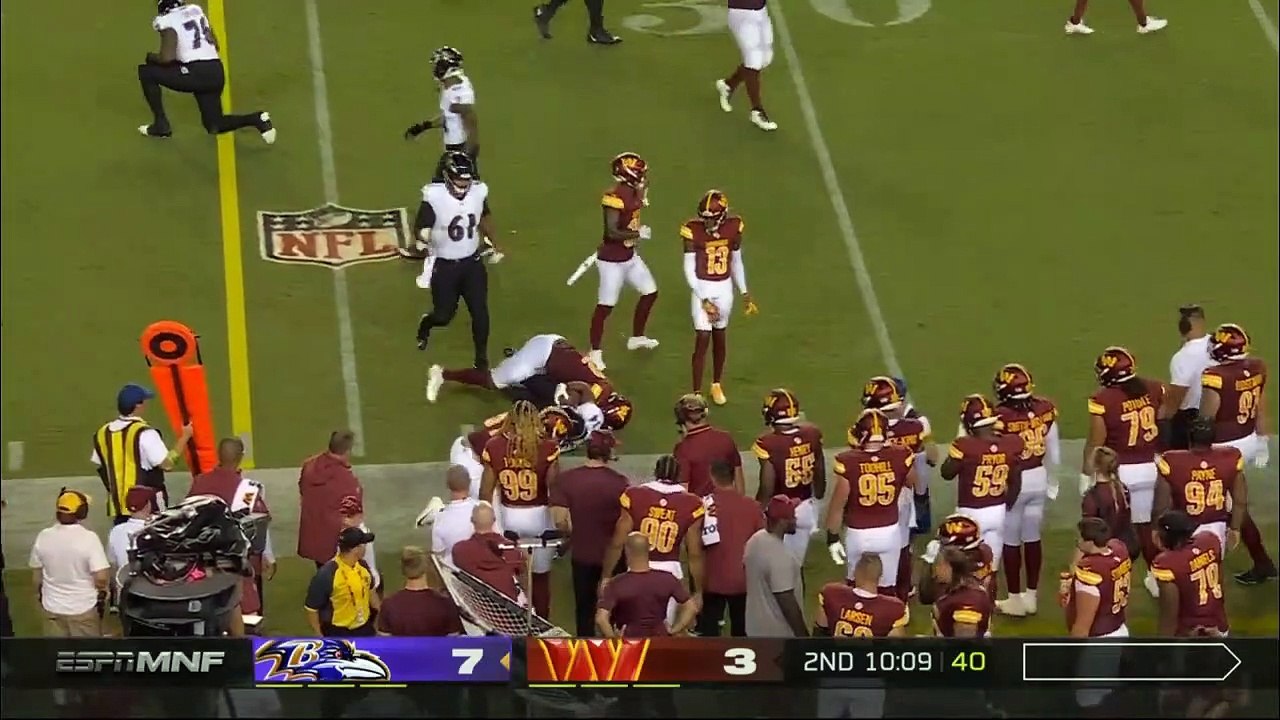 Washington Commanders vs. Baltimore Ravens Full Highlights 2nd QTR _ Preseason Week 2_ 2023