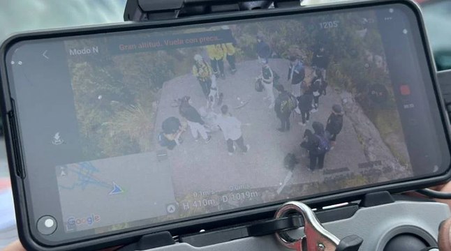 Personas extraviadas en el Cerro de la Cruz fueron rescatadas por las autoridades de Bogotá