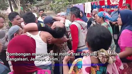 Hilang Sehari, Pemotor Trail Ditemukan Lemas di Gunung Agropuro
