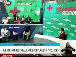Gobierno Nacional rehabilitó el puente interestatal que une al estado Cojedes y Portuguesa