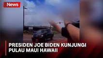 Kunjungi Korban Kebakaran Maui Hawaii, Presiden AS Joe Biden Disambut Jari Tengah
