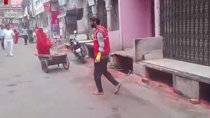 खंडवा पहुंची स्वच्छता सर्वेक्षण की टीम, निगम लगा रहा सफाई में पूरा जोर