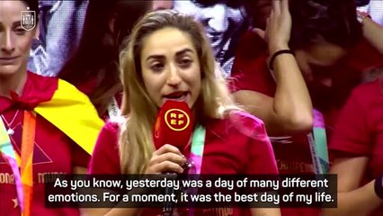 World Cup winner Carmona speaks of pride for Spain on her best and worst day