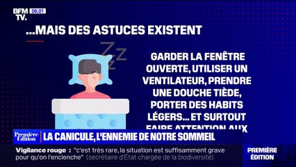 Quelles sont les conséquences de la canicule sur notre sommeil?