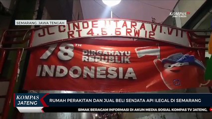 Rumah Perakitan dan Jual Beli Senjata Api Ilegal di Semarang