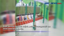 Nekat! Pencuri Gondol Tas Berisi Ponsel dan Perhiasan Emas saat Jamaah Sujud di Masjid Maros