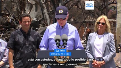 Hawái | Los Biden llevan consuelo y la promesa de ayuda a Maui "el tiempo que sea necesario"