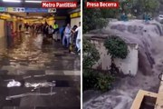 Provoca lluvia diversas afectaciones en CDMX