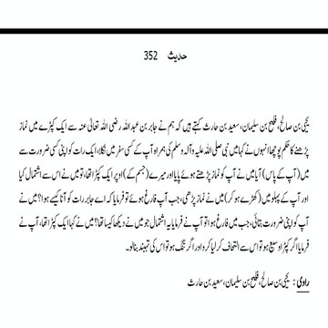 Sahih Bukhari Hadith (Hadees Sahih Bukhari 352) #bayan #hadees #hadith #islamic