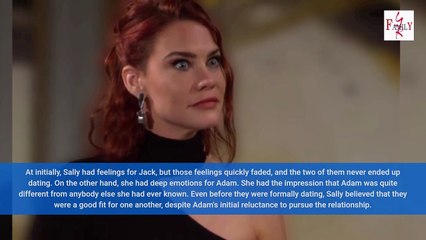 Sally's Revenge on Victor Throws Adam Under The Bus Instead Young and the Restle