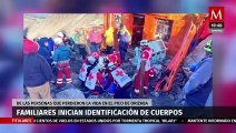 Familiares inician proceso de identificación de cuerpos de víctimas del Pico de Orizaba