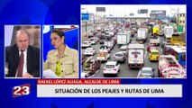 Rafael López Aliaga sobre peajes: “El habeas corpus de los vecinos de Puente Piedra ya está en el TC”