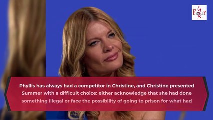 Heather Saves Phyllis From Prison, Gets Summer Arrested Instead Young and the Re