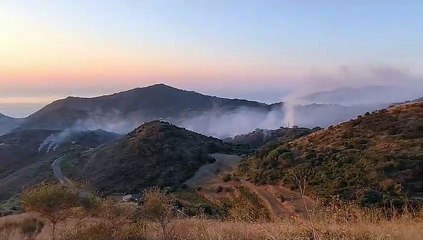 Incendio all'Isola d'Elba, elicotteri in azione per domare le fiamme