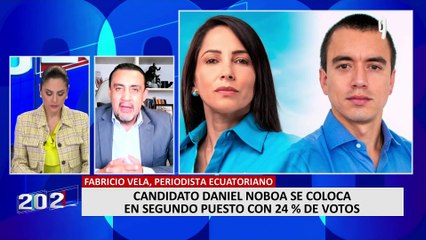 Fabricio Vela, periodista ecuatoriano: “Daniel Noboa ha sido la gran sorpresa de esta campaña electoral”