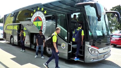 Fenerbahçe, Maribor maçı için Slovenya'ya geldi