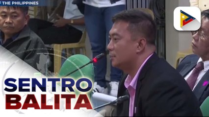 Ilang bodyguards ni Aparri, Cagayan Mayor Chan, umatras sa pagsalang sa lie detector test sa pagdinig ng Senado hinggil sa pagpatay kay Aparri Vice Mayor Alameda