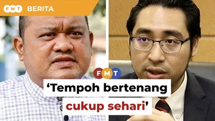 Ahli Parlimen sokong tempoh bertenang kempen sehari, bukan 3 hari