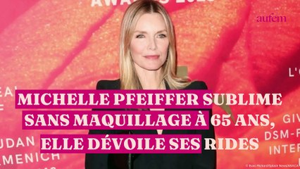 Michelle Pfeiffer sublime sans maquillage à 65 ans, elle dévoile ses rides (PHOTO)
