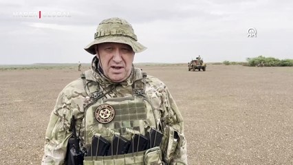 Prigojin, Wagner isyanının ardından ilk defa görüntü paylaştı