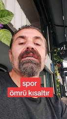 'Spor ömrü kısaltır'