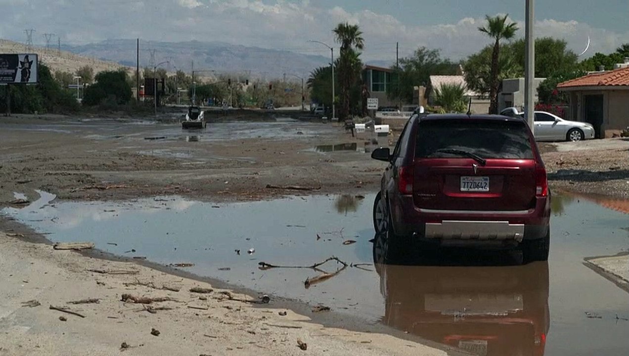 Großes Aufräumen in Kalifornien nach Tropensturm 'Hilary'