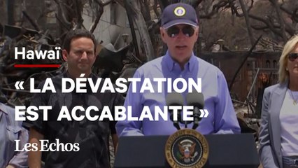 Joe Biden à Hawaï pour réconforter les victimes des incendies